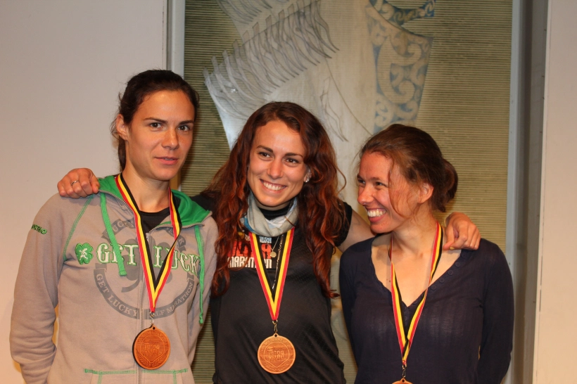 Yulia came 5th and the lovely Gemma was 4th